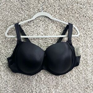 Soma Bra Women’s 44DD Black Stunning Support Smooth Full Coverage NWT